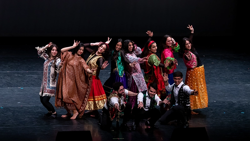 Students Performing to celebrate Persian New Year